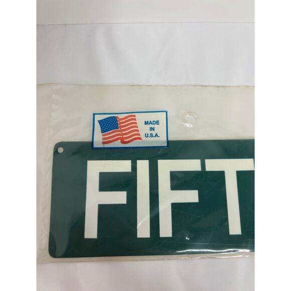 Vintage American Street Sign New York Fifth Avenue NIP! - Picture 3 of 4